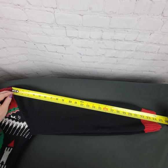 Christmas Is Coming. Light-up Ugly Christmas Sweater. Mens M - Picture 9 of 15